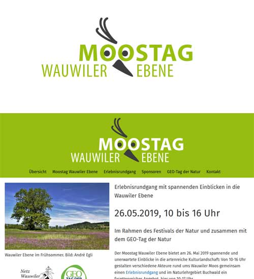 Referenzprojekt Moostag Wauwiler Ebene